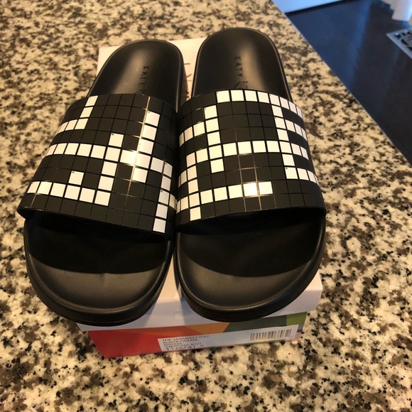 katy perry Shoes - Katy Perry Crossword Slide Sandal